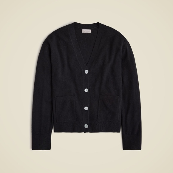 NWT!! J. CREW Cashmere Patch Pocket Cardigan Sweater Button Knitwear X-Large - Picture 11 of 15